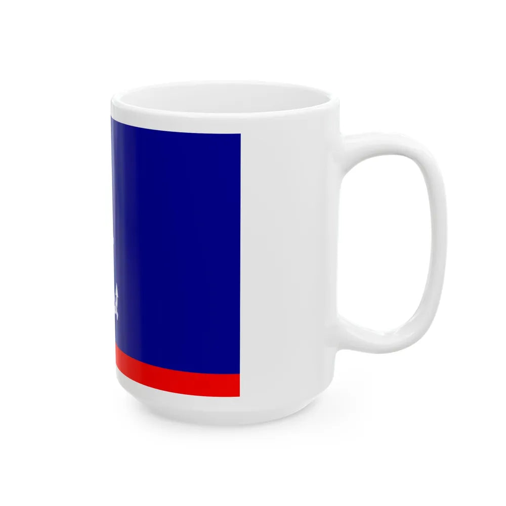 ROCN Fleet Deputy Commanders Flag 1962 (China) White Coffee Mug - Go Mug Yourself