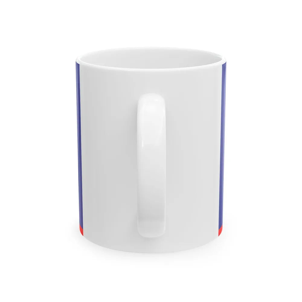 ROCN Fleet Deputy Commanders Flag (China) White Coffee Mug - Go Mug Yourself