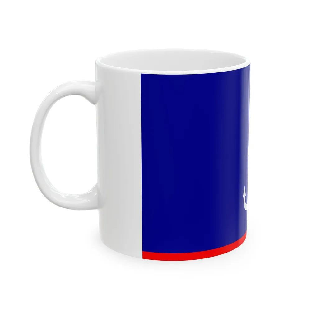 ROCN Fleet Deputy Commanders Flag (China) White Coffee Mug - Go Mug Yourself