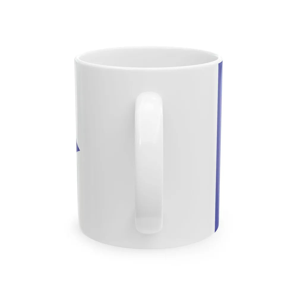 ROCN Navigating Battle Ship Pennant 1950 (China) White Coffee Mug - Go Mug Yourself