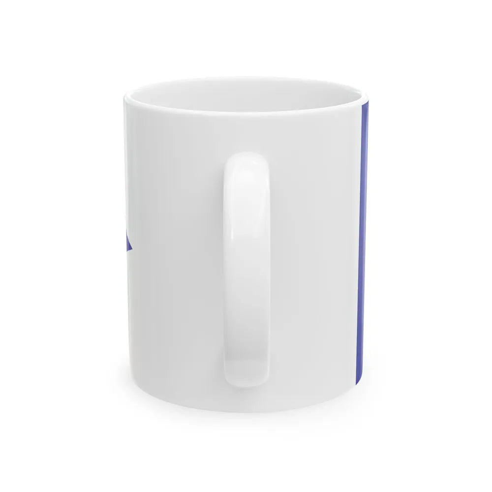 ROCN Navigating Battle Ship Pennant (China) White Coffee Mug - Go Mug Yourself