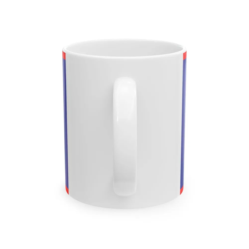 ROCN Rear Admirals Flag 1929 (China) White Coffee Mug - Go Mug Yourself