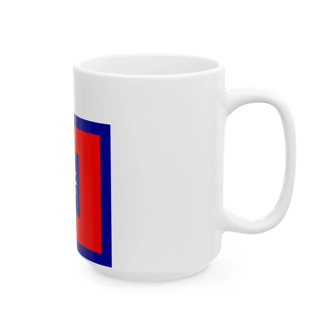 ROCN School Flag 1950s (China) White Coffee Mug - Go Mug Yourself