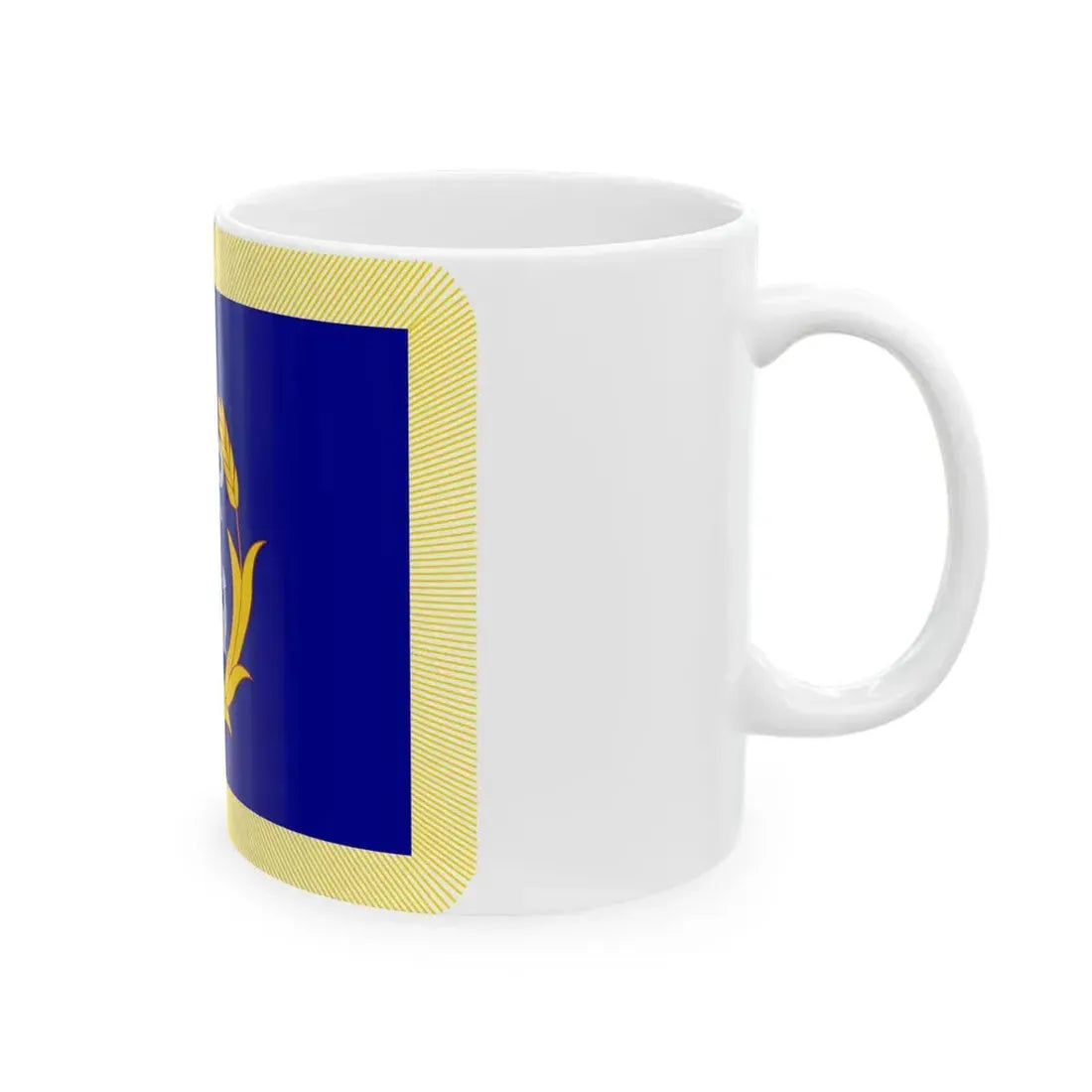ROCN Unit Flag (China) White Coffee Mug - Go Mug Yourself