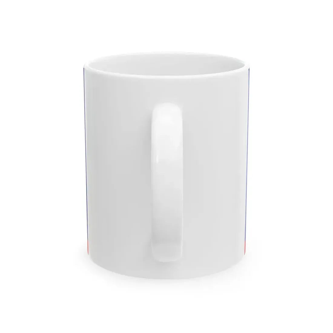 ROCN Vice Admirals Flag (China) White Coffee Mug - Go Mug Yourself