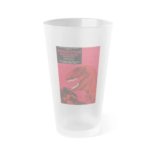 RODAN (POLISH) 1956 Movie Poster - Frosted Pint Glass 16oz 16oz Frosted - Go Mug Yourself