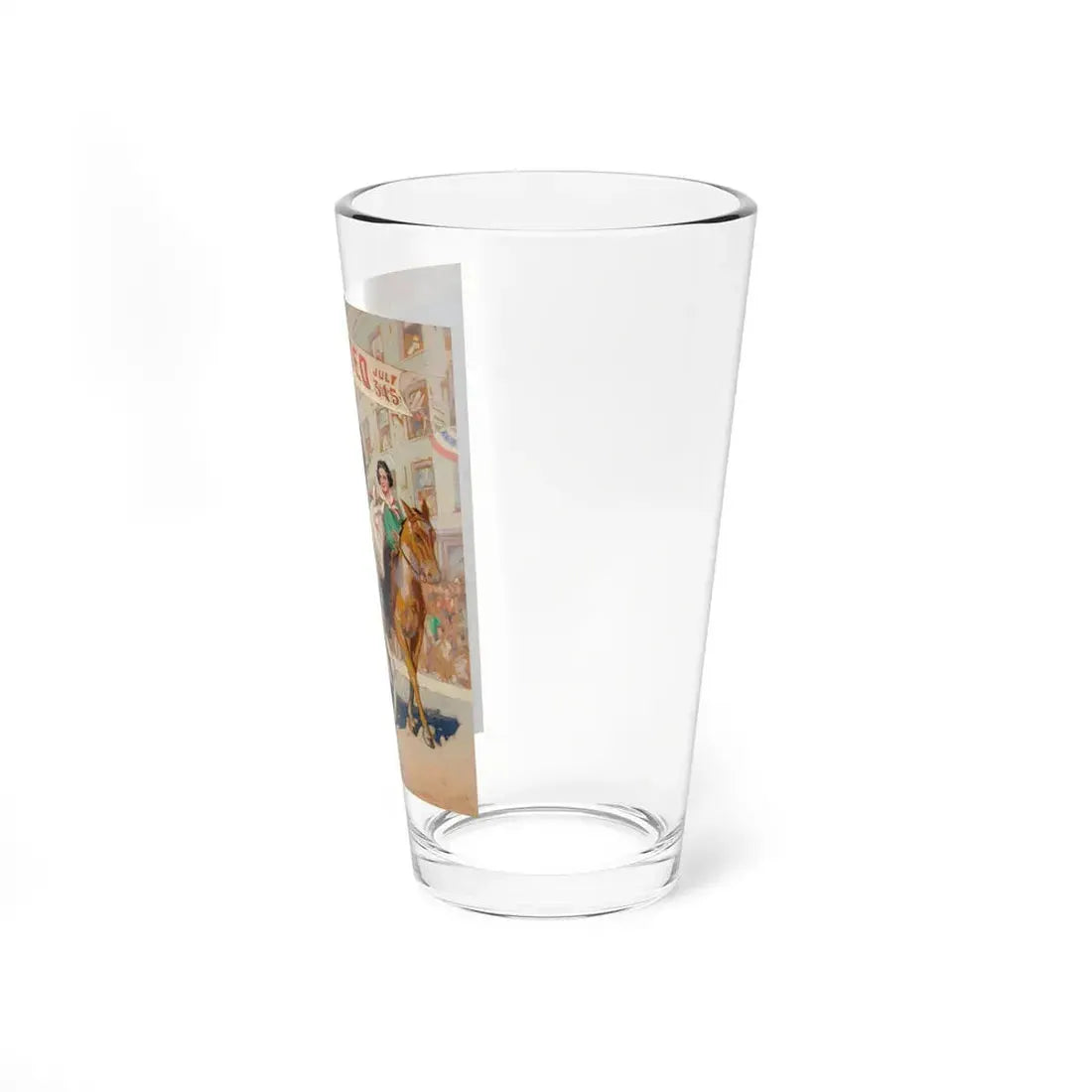 Rodeo Parade (Magazine Illustration) Pint Glass 16oz - Go Mug Yourself