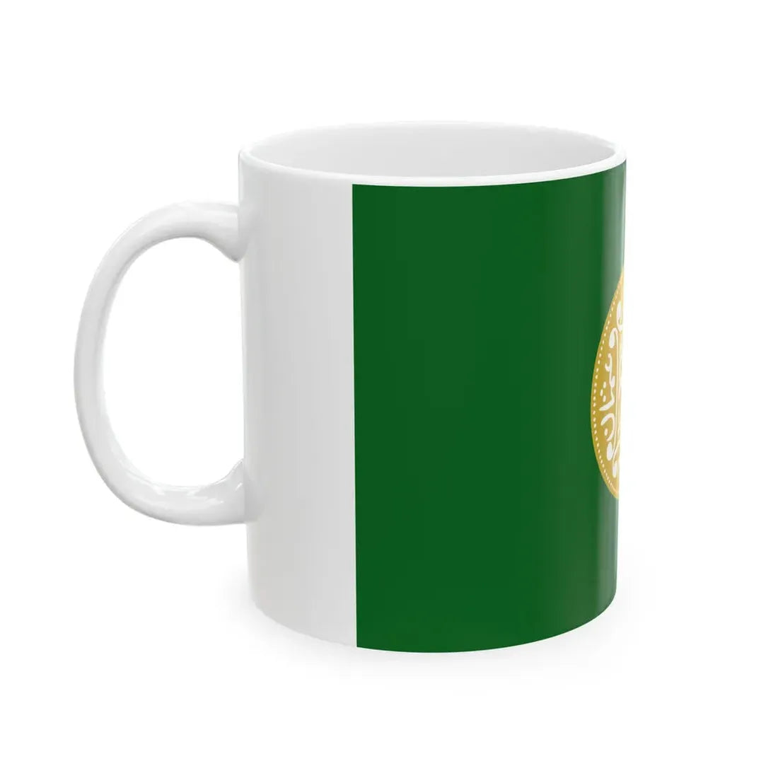 Rohingya flag (Myanmar) White Coffee Mug - Go Mug Yourself