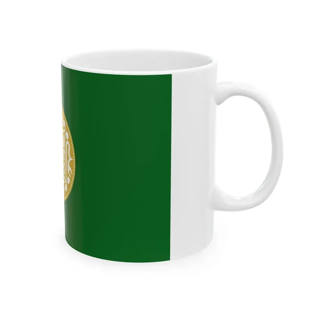Rohingya flag (Myanmar) White Coffee Mug - Go Mug Yourself