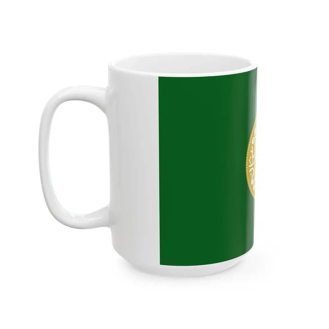 Rohingya flag (Myanmar) White Coffee Mug - Go Mug Yourself