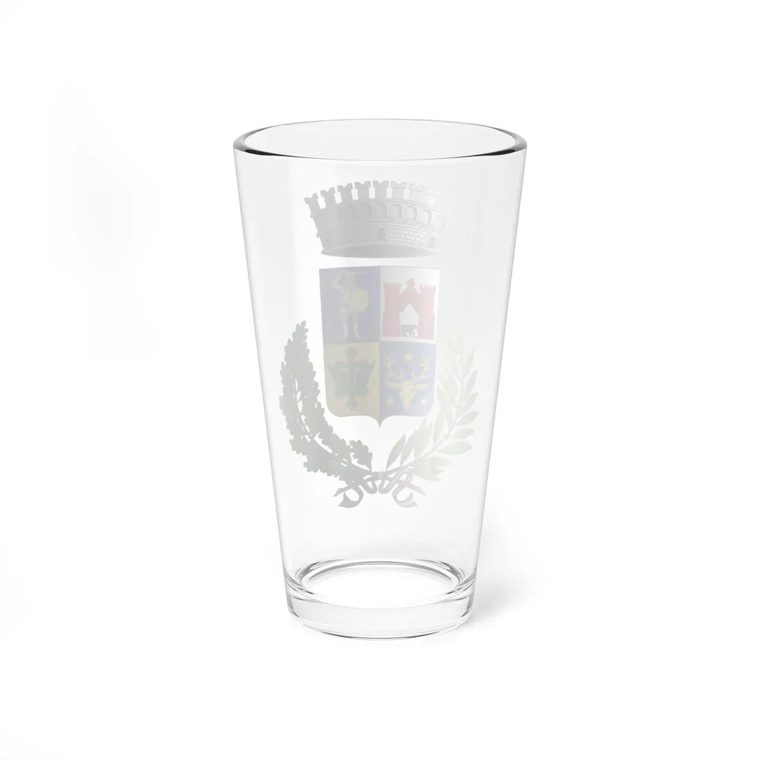Roisan-Stemma (Italy) (Coat of Arms) Pint Glass 16oz - Go Mug Yourself