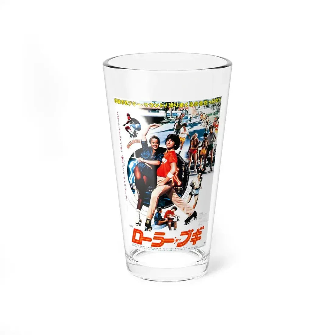 ROLLER BOOGIE (2) 1979 Movie Poster - Pint Glass 16oz 16oz - Go Mug Yourself