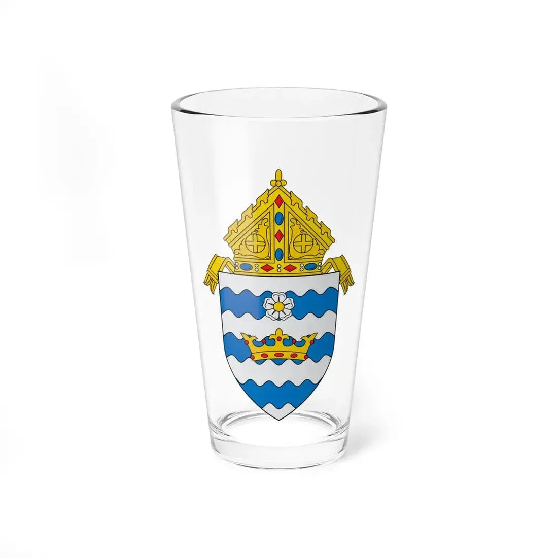 Roman Catholic Archdiocese of Atlanta - Pint Glass 16oz 16oz - Go Mug Yourself