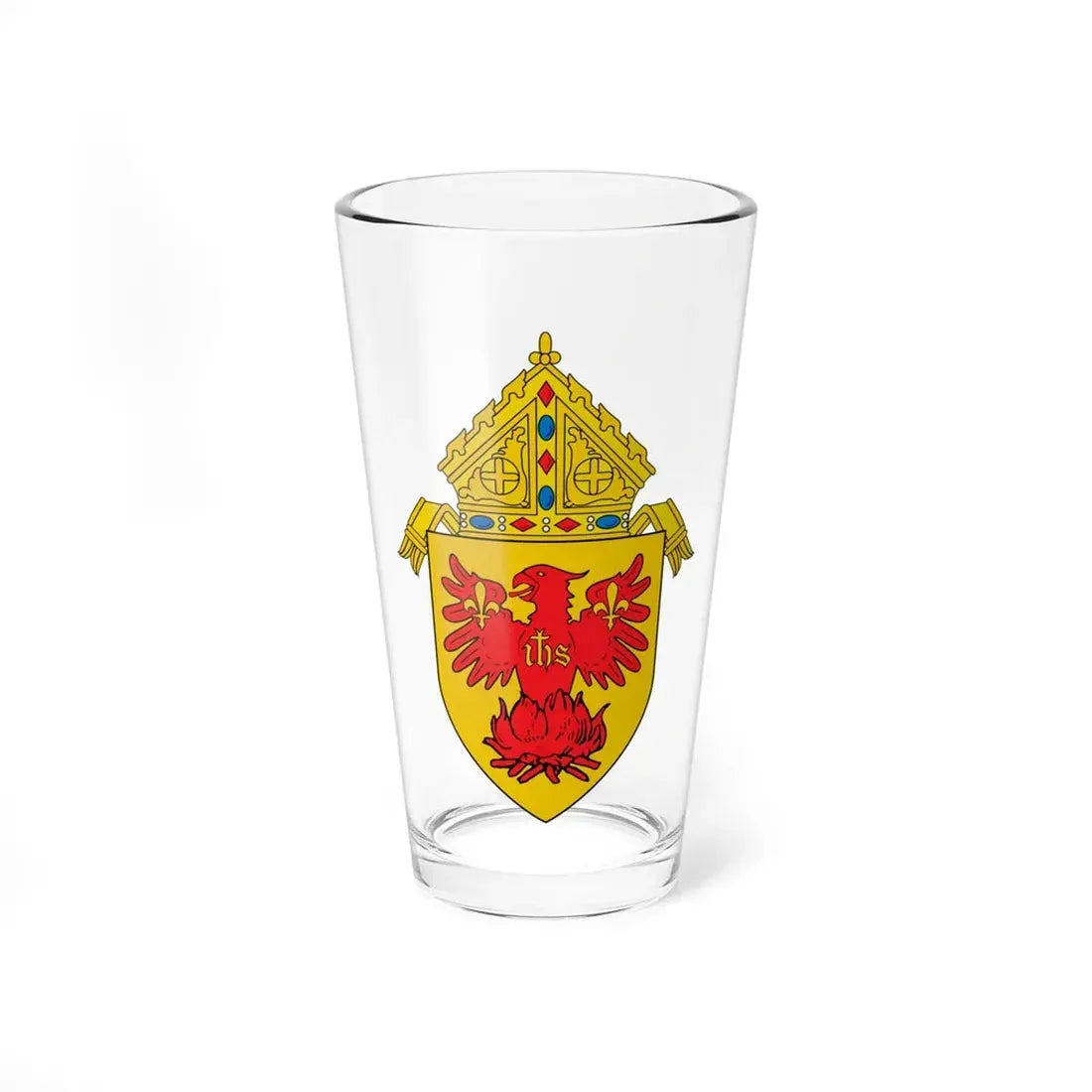 Roman Catholic Archdiocese of Chicago - Pint Glass 16oz 16oz - Go Mug Yourself