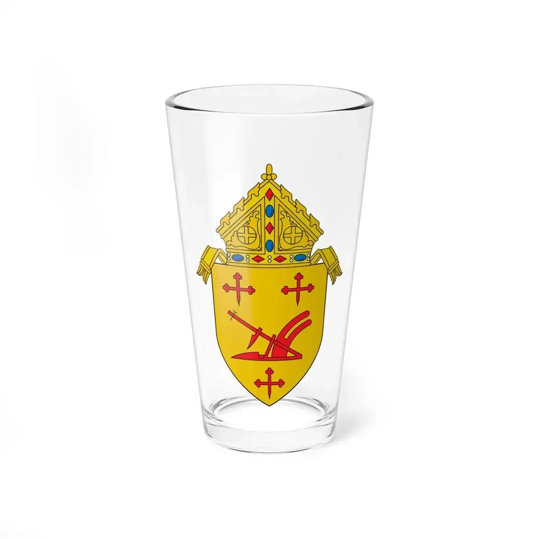 Roman Catholic Archdiocese of Cincinnati - Pint Glass 16oz 16oz - Go Mug Yourself