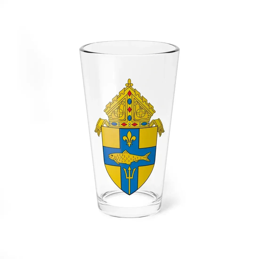 Roman Catholic Archdiocese of Indianapolis - Pint Glass 16oz 16oz - Go Mug Yourself