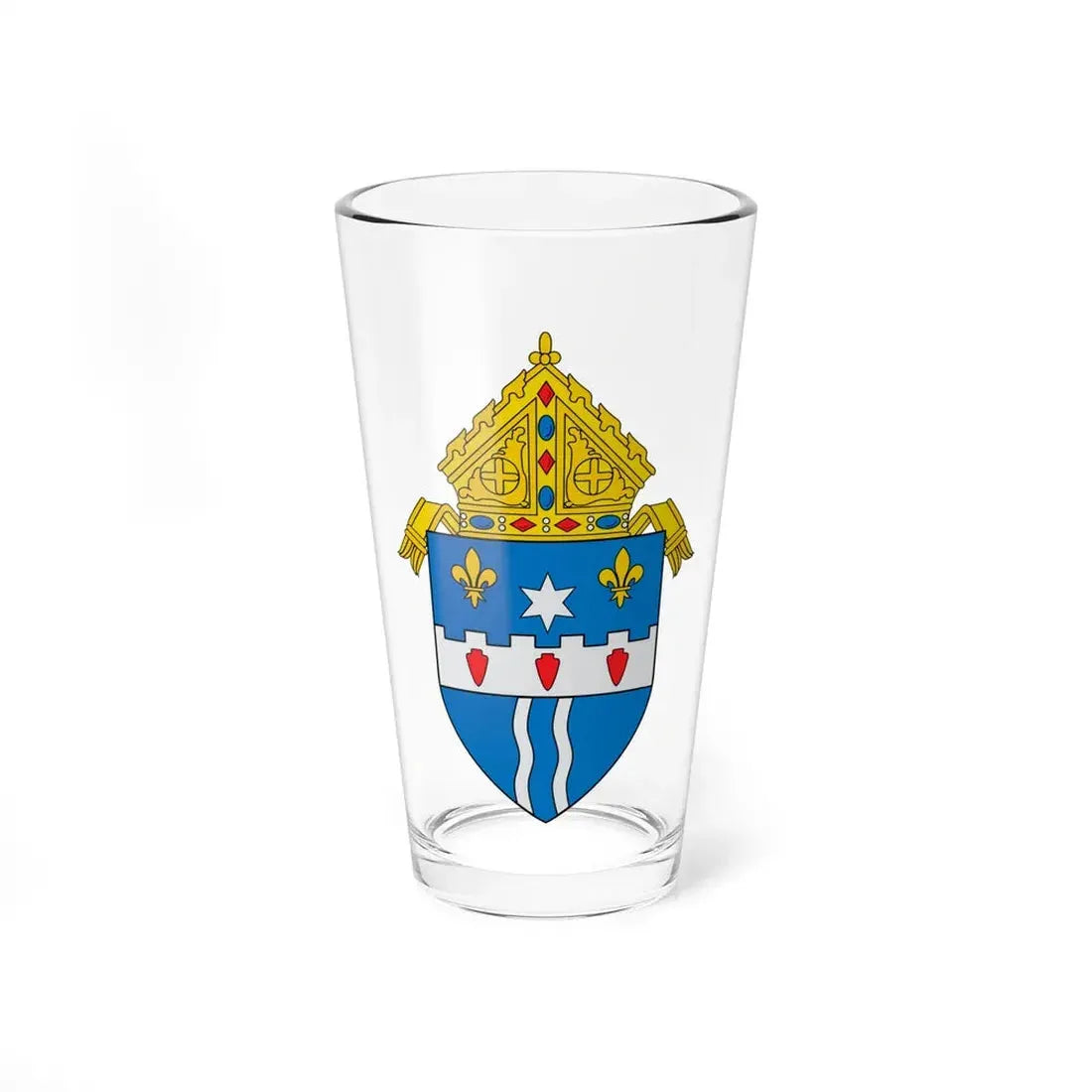 Roman Catholic Archdiocese of Louisville - Pint Glass 16oz 16oz - Go Mug Yourself