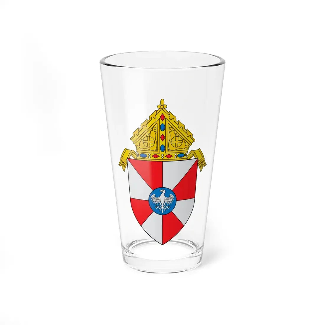 Roman Catholic Archdiocese of Milwaukee - Pint Glass 16oz 16oz - Go Mug Yourself
