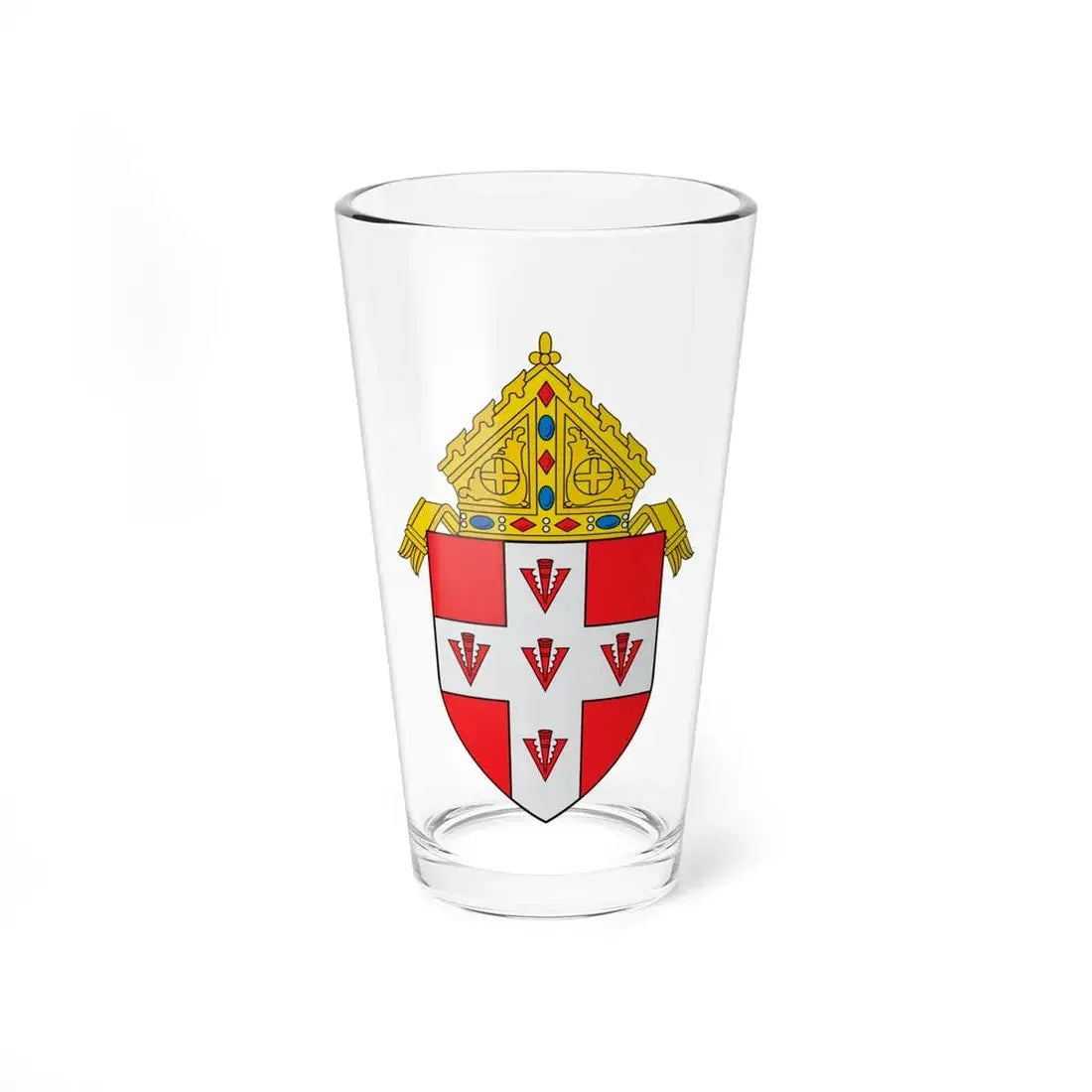 Roman Catholic Archdiocese of Oklahoma City - Pint Glass 16oz 16oz - Go Mug Yourself