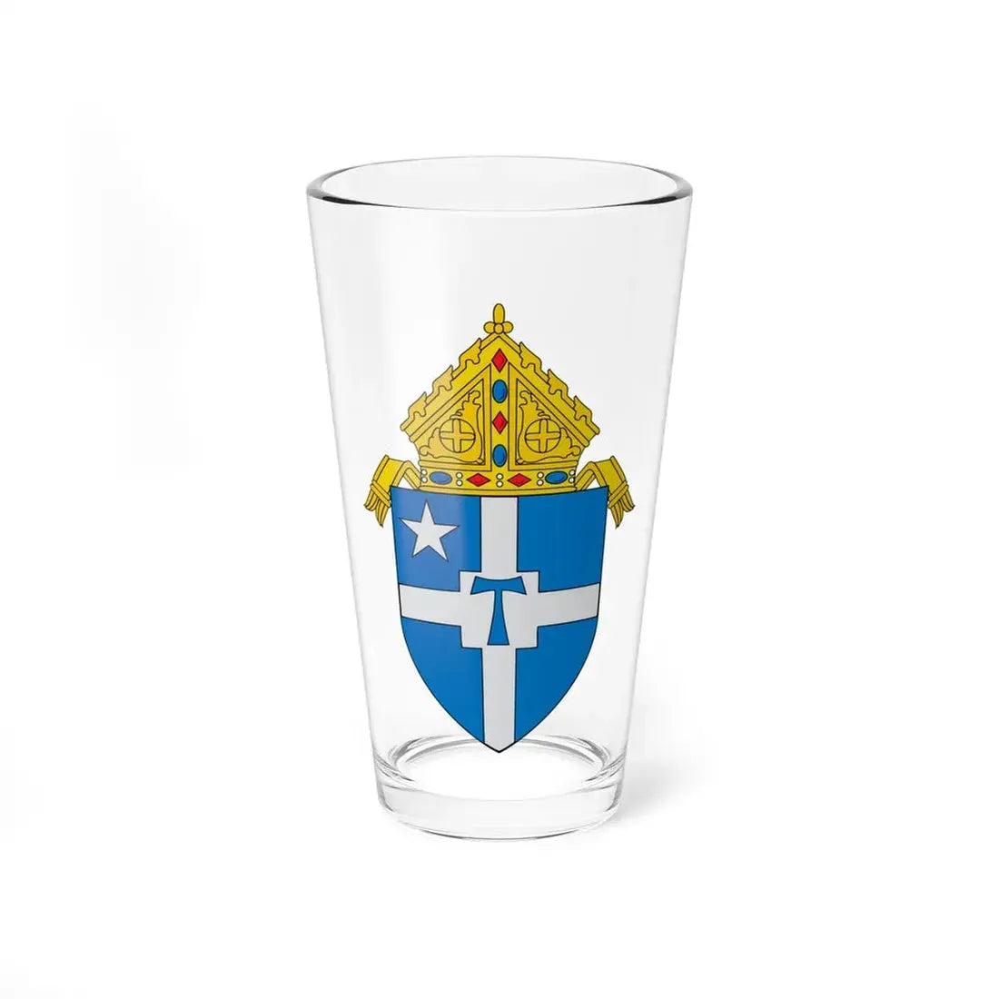 Roman Catholic Archdiocese of San Antonio - Pint Glass 16oz 16oz - Go Mug Yourself