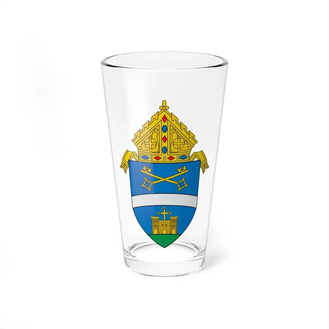 Roman Catholic Diocese of Belleville - Pint Glass 16oz 16oz - Go Mug Yourself