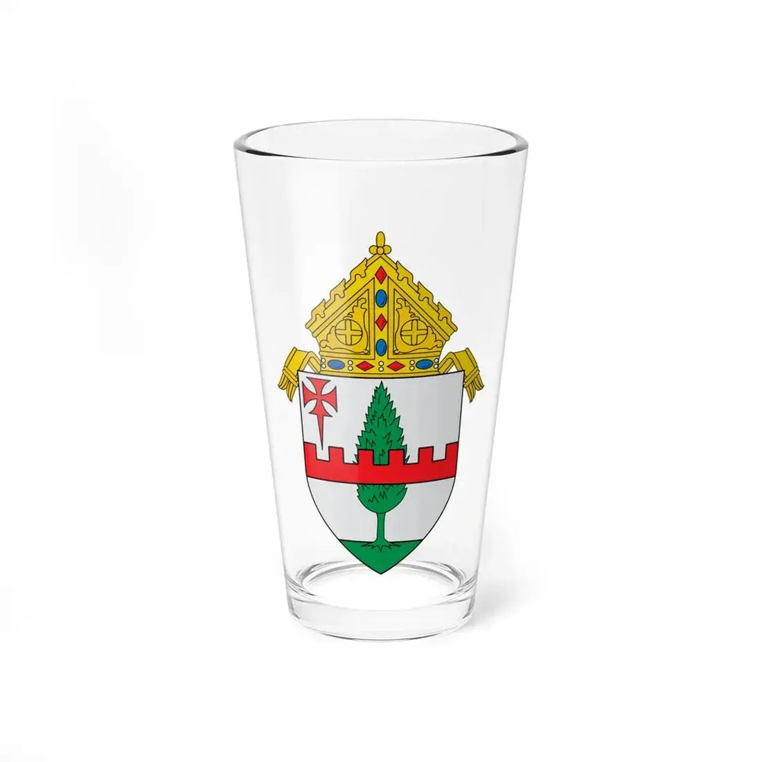 Roman Catholic Diocese of Boise - Pint Glass 16oz 16oz - Go Mug Yourself