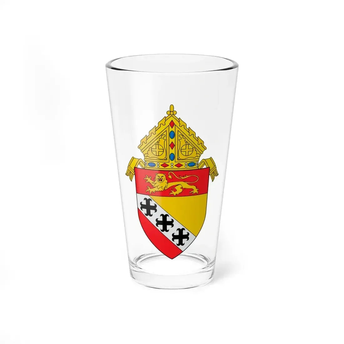 Roman Catholic Diocese of Charleston - Pint Glass 16oz 16oz - Go Mug Yourself