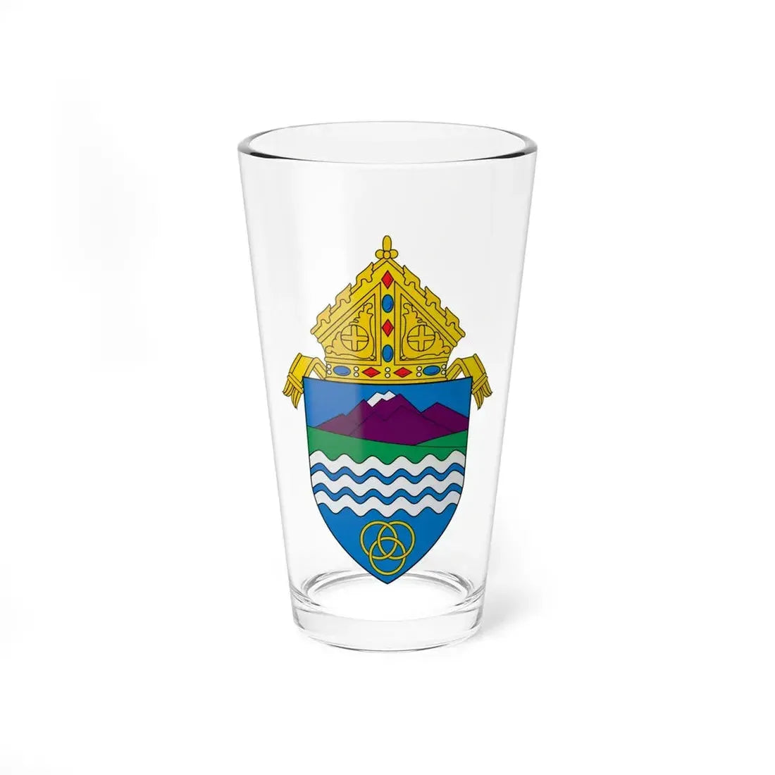 Roman Catholic Diocese of Colorado Springs - Pint Glass 16oz 16oz - Go Mug Yourself