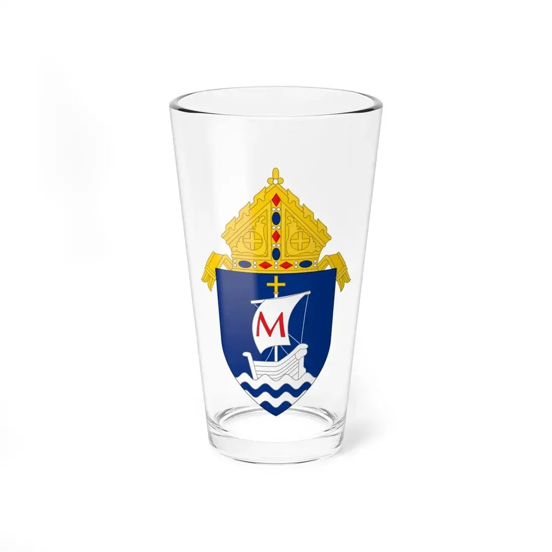 Roman Catholic Diocese of Columbus - Pint Glass 16oz 16oz - Go Mug Yourself