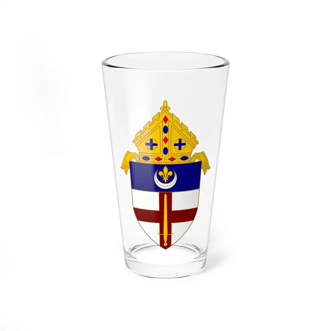 Roman Catholic Diocese of Covington - Pint Glass 16oz 16oz - Go Mug Yourself