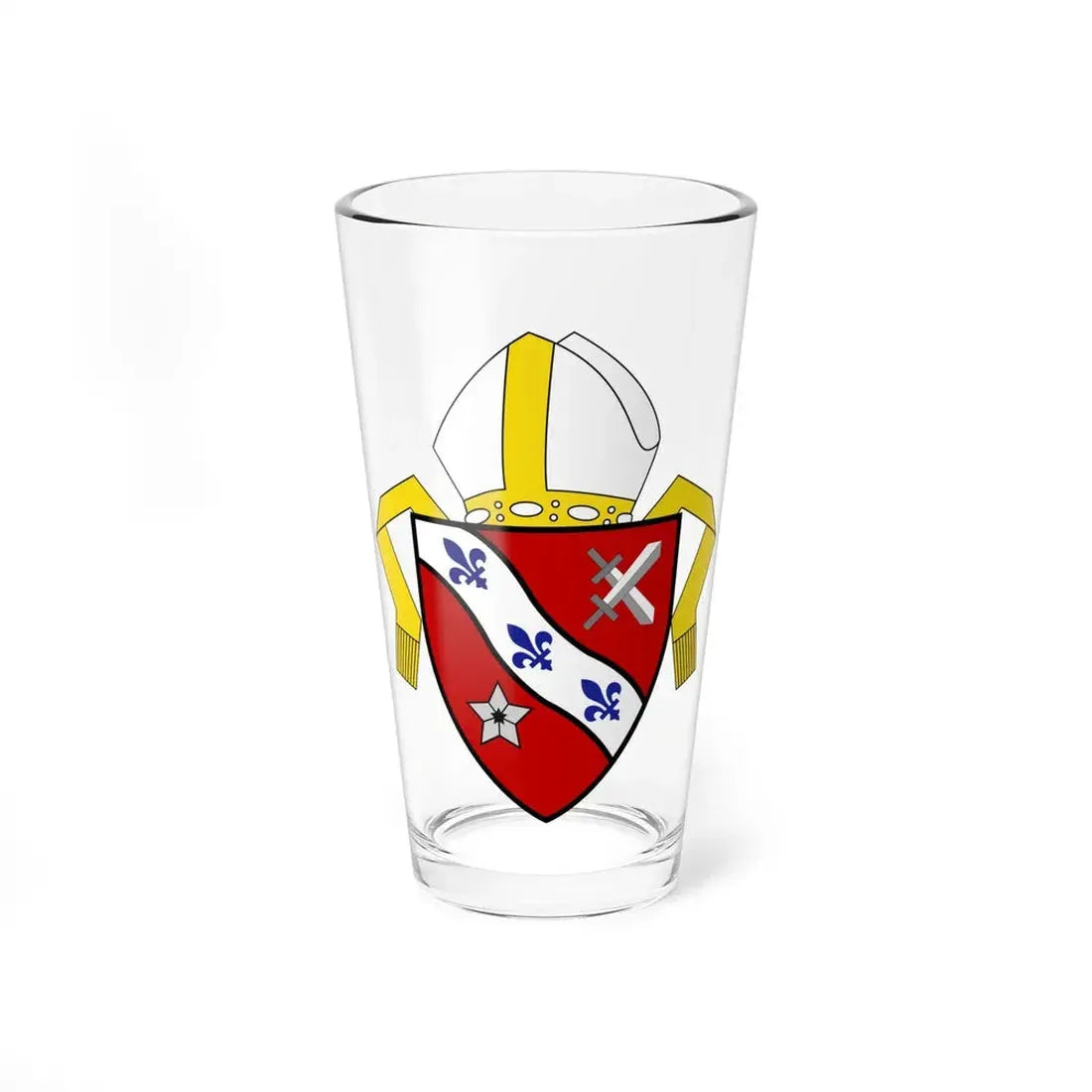 Roman Catholic Diocese of Dallas - Pint Glass 16oz 16oz - Go Mug Yourself