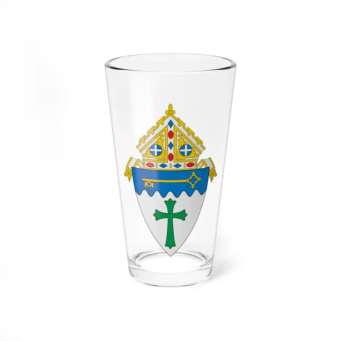 Roman Catholic Diocese of Erie - Pint Glass 16oz 16oz - Go Mug Yourself