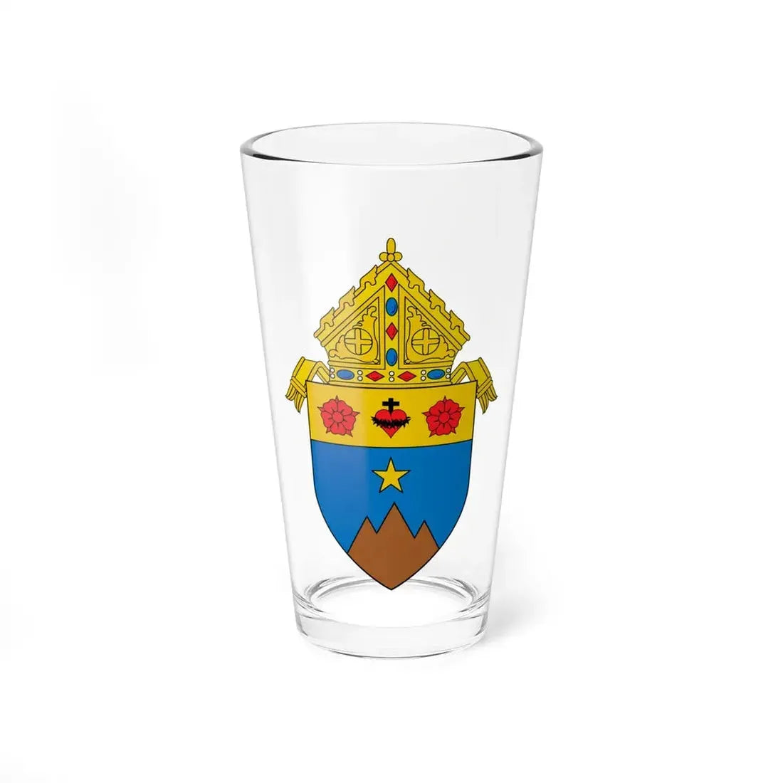 Roman Catholic Diocese of Fairbanks - Pint Glass 16oz 16oz - Go Mug Yourself