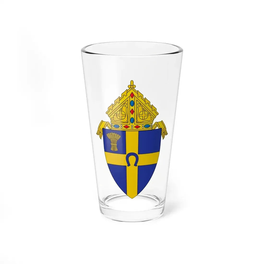 Roman Catholic Diocese of Fargo - Pint Glass 16oz 16oz - Go Mug Yourself