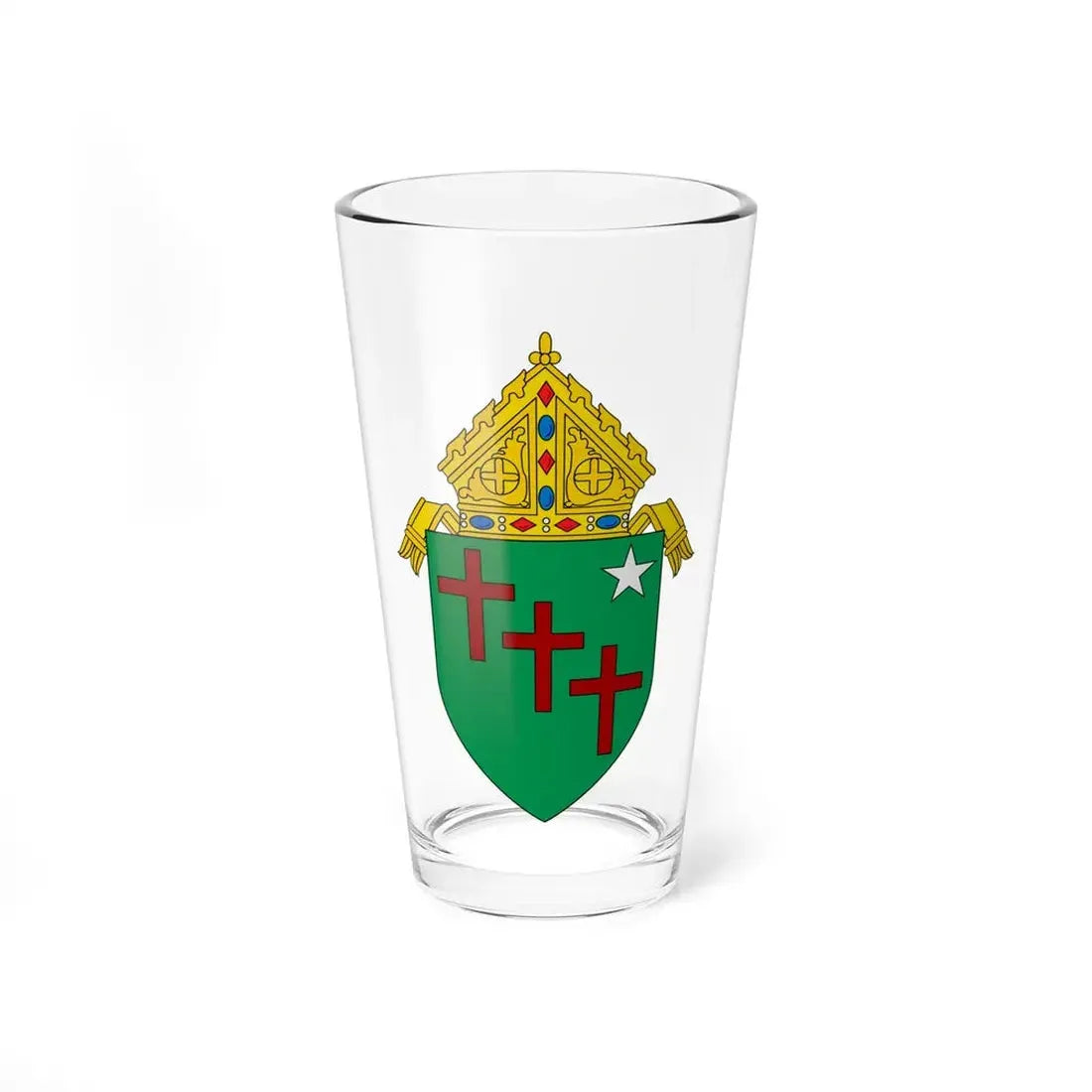 Roman Catholic Diocese of Gallup - Pint Glass 16oz 16oz - Go Mug Yourself