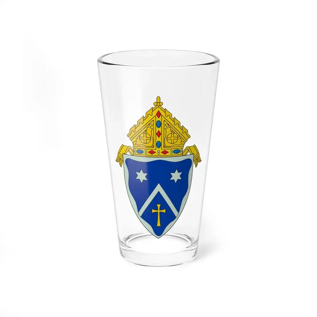 Roman Catholic Diocese of Gaylord - Pint Glass 16oz 16oz - Go Mug Yourself