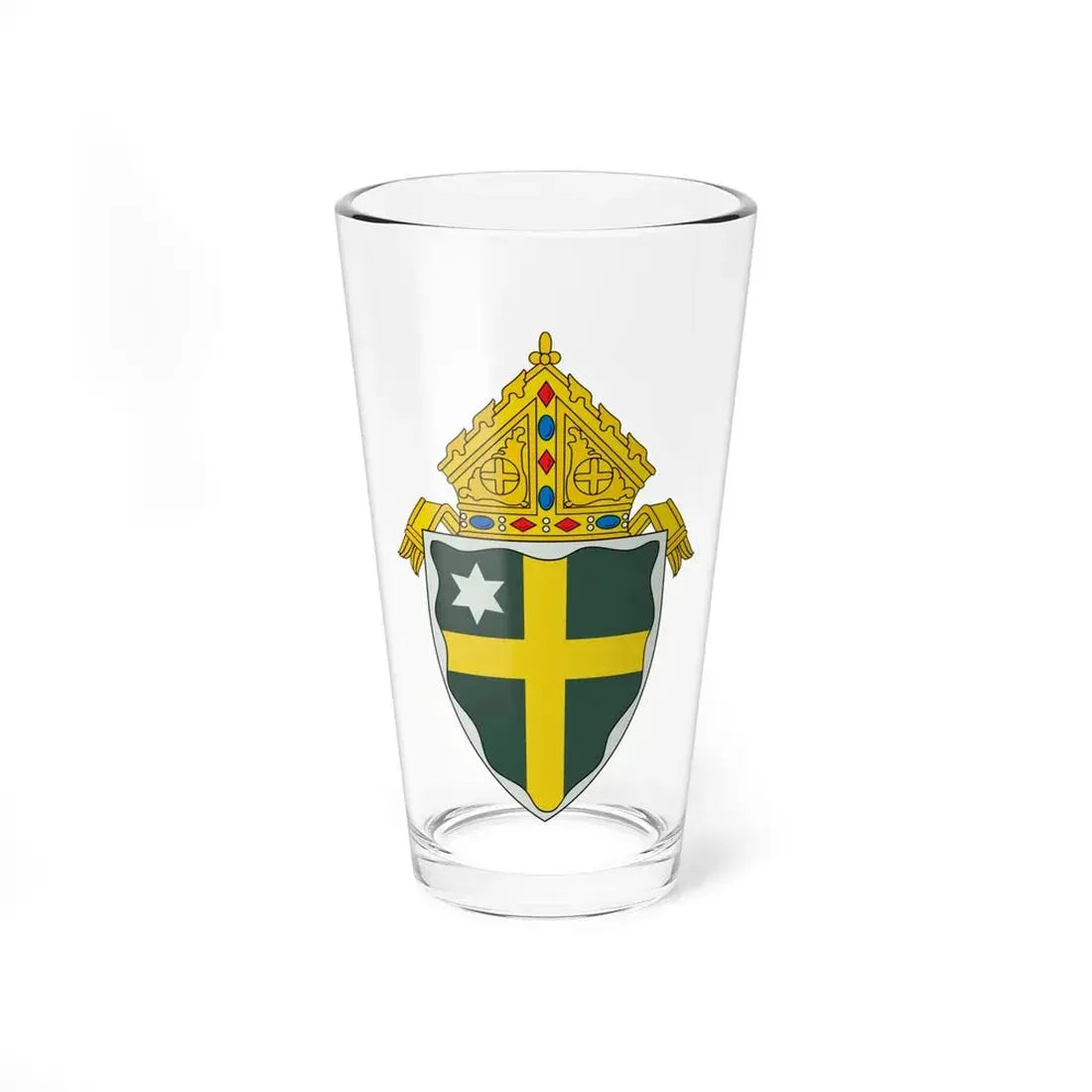 Roman Catholic Diocese of Grand Island - Pint Glass 16oz 16oz - Go Mug Yourself