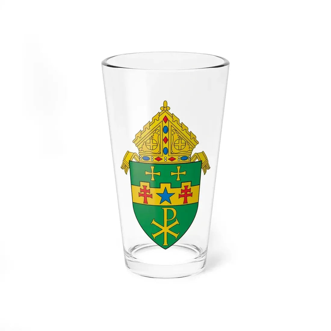 Roman Catholic Diocese of Greensburg - Pint Glass 16oz 16oz - Go Mug Yourself