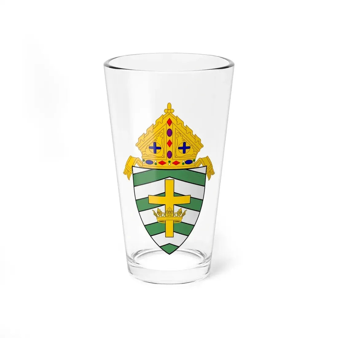 Roman Catholic Diocese of Helena - Pint Glass 16oz 16oz - Go Mug Yourself