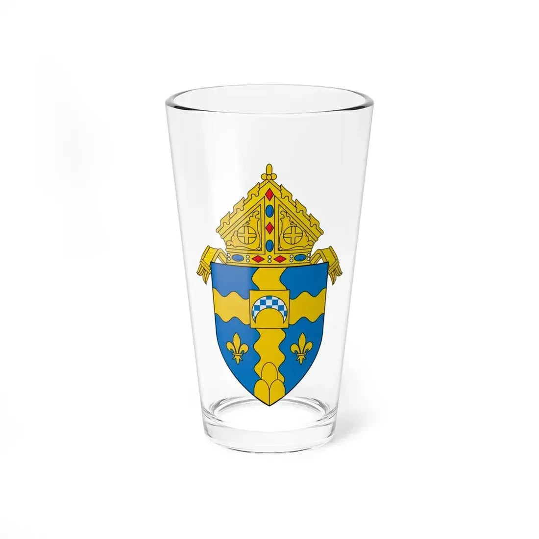 Roman Catholic Diocese of Joliet - Pint Glass 16oz 16oz - Go Mug Yourself