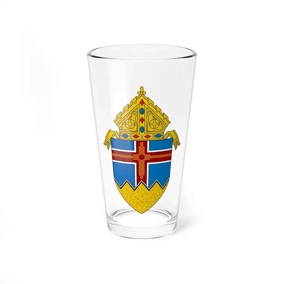 Roman Catholic Diocese of Las Cruces - Pint Glass 16oz - Go Mug Yourself