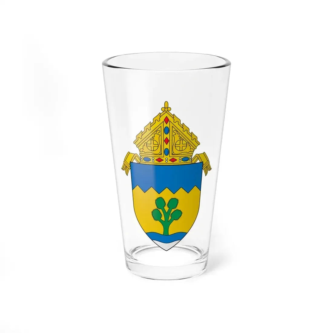 Roman Catholic Diocese of Las Vegas - Pint Glass 16oz 16oz - Go Mug Yourself