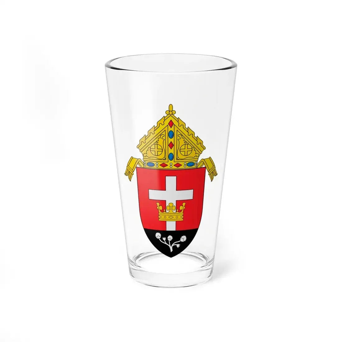 Roman Catholic Diocese of Lubbock - Pint Glass 16oz 16oz - Go Mug Yourself