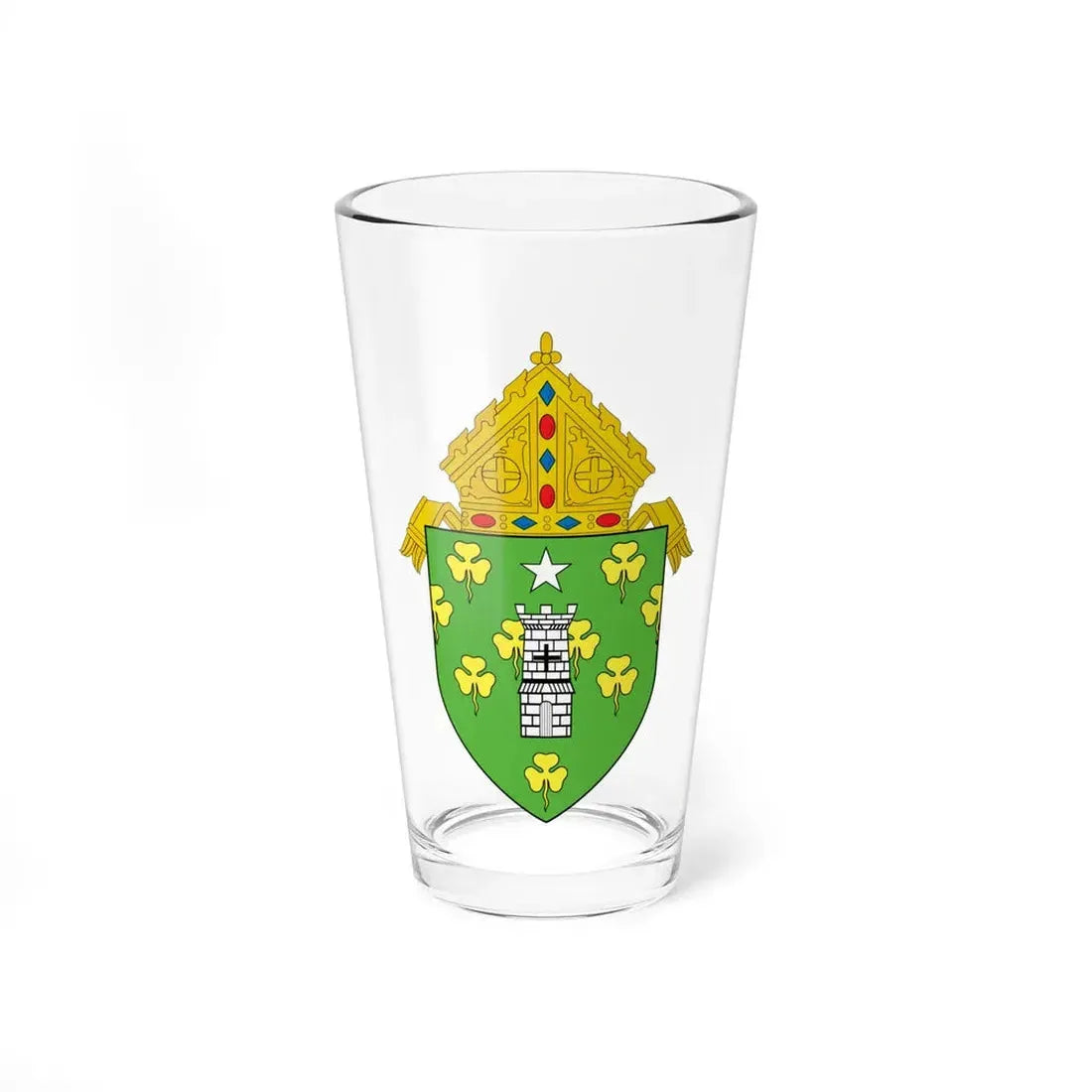 Roman Catholic Diocese of Norwich - Pint Glass 16oz 16oz - Go Mug Yourself
