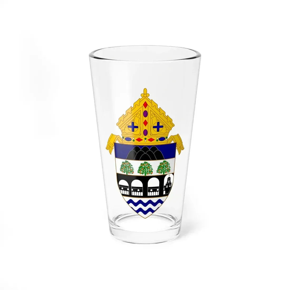 Roman Catholic Diocese of Orange 2 - Pint Glass 16oz 16oz - Go Mug Yourself