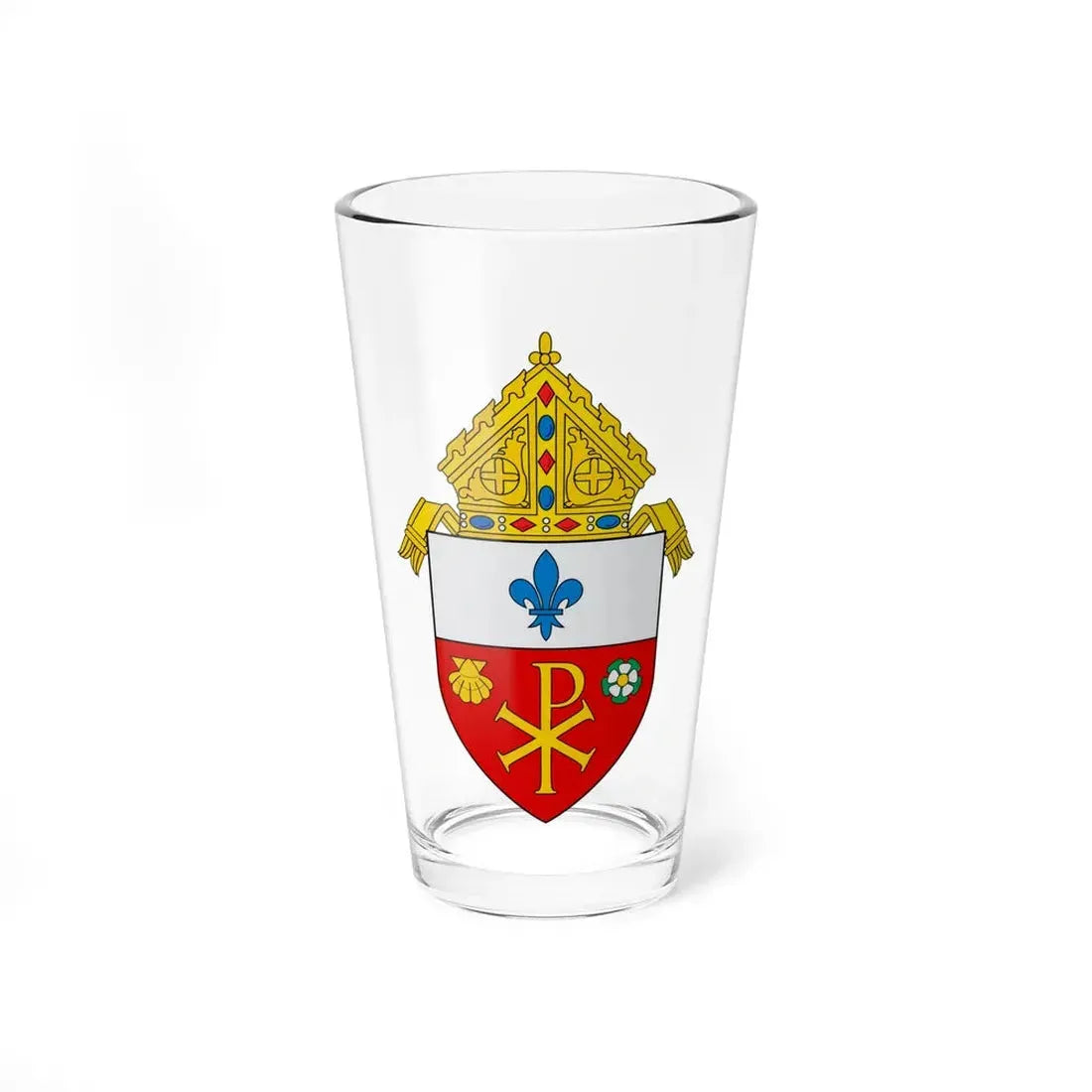 Roman Catholic Diocese of Orlando - Pint Glass 16oz 16oz - Go Mug Yourself
