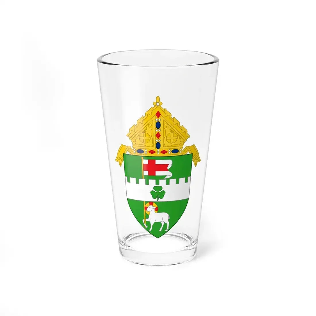 Roman Catholic Diocese of Paterson - Pint Glass 16oz 16oz - Go Mug Yourself