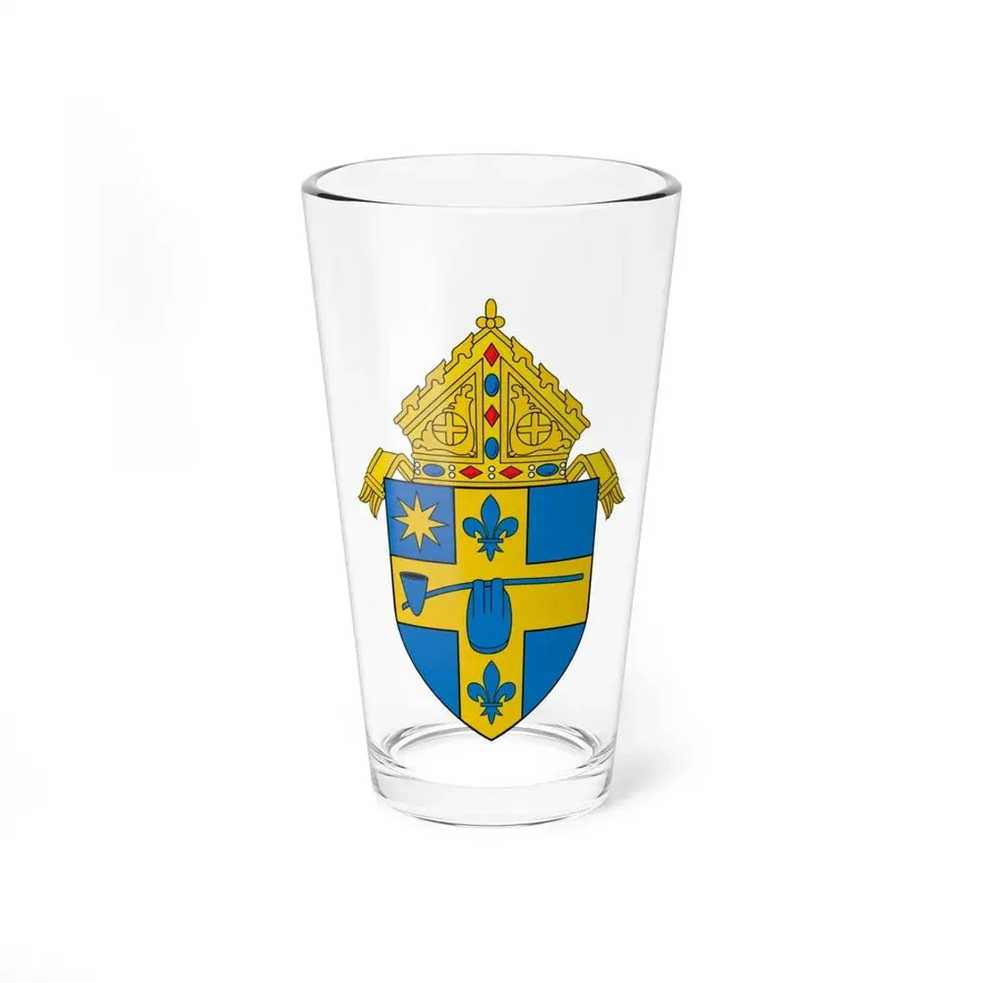 Roman Catholic Diocese of Peoria - Pint Glass 16oz 16oz - Go Mug Yourself