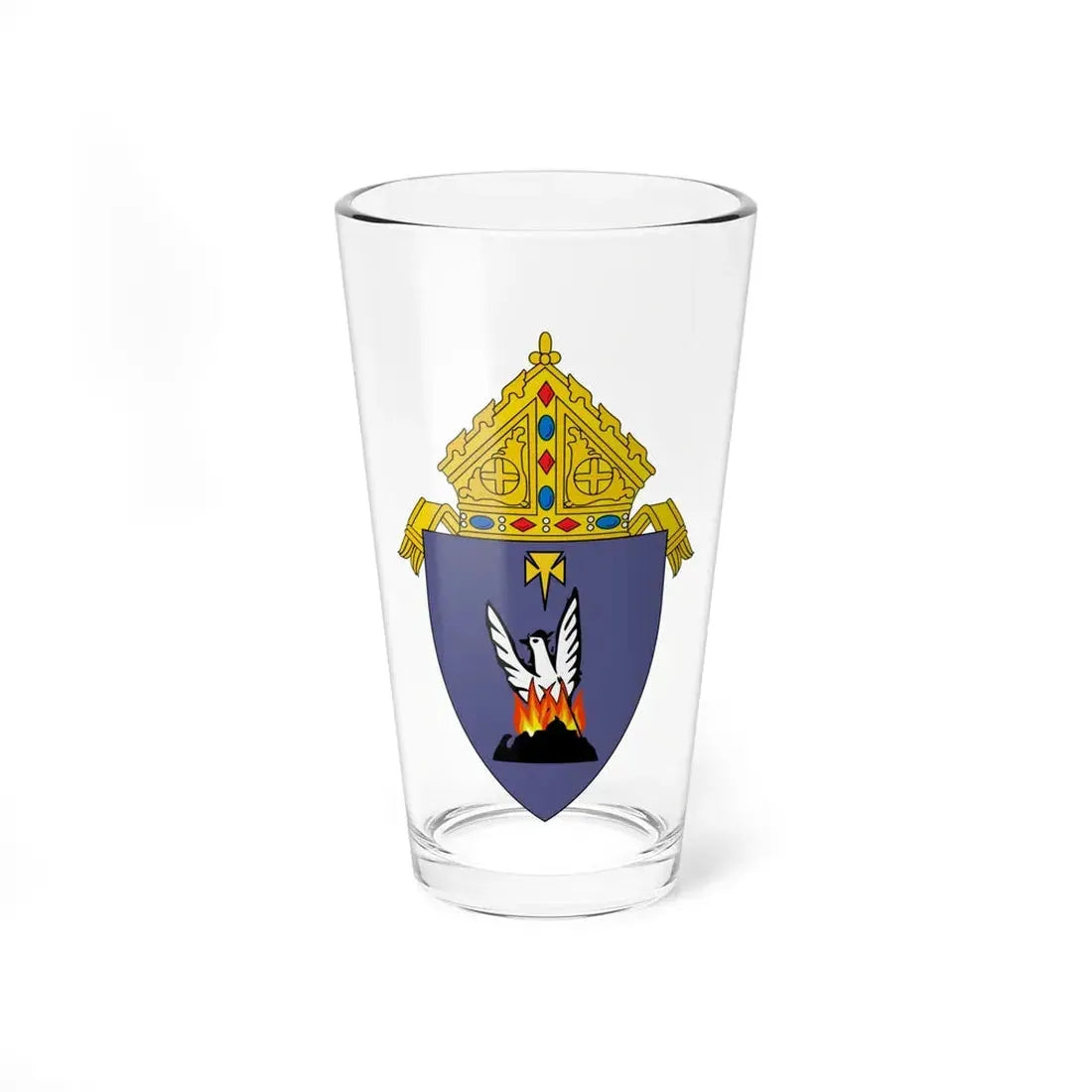 Roman Catholic Diocese of Phoenix 2 - Pint Glass 16oz 16oz - Go Mug Yourself