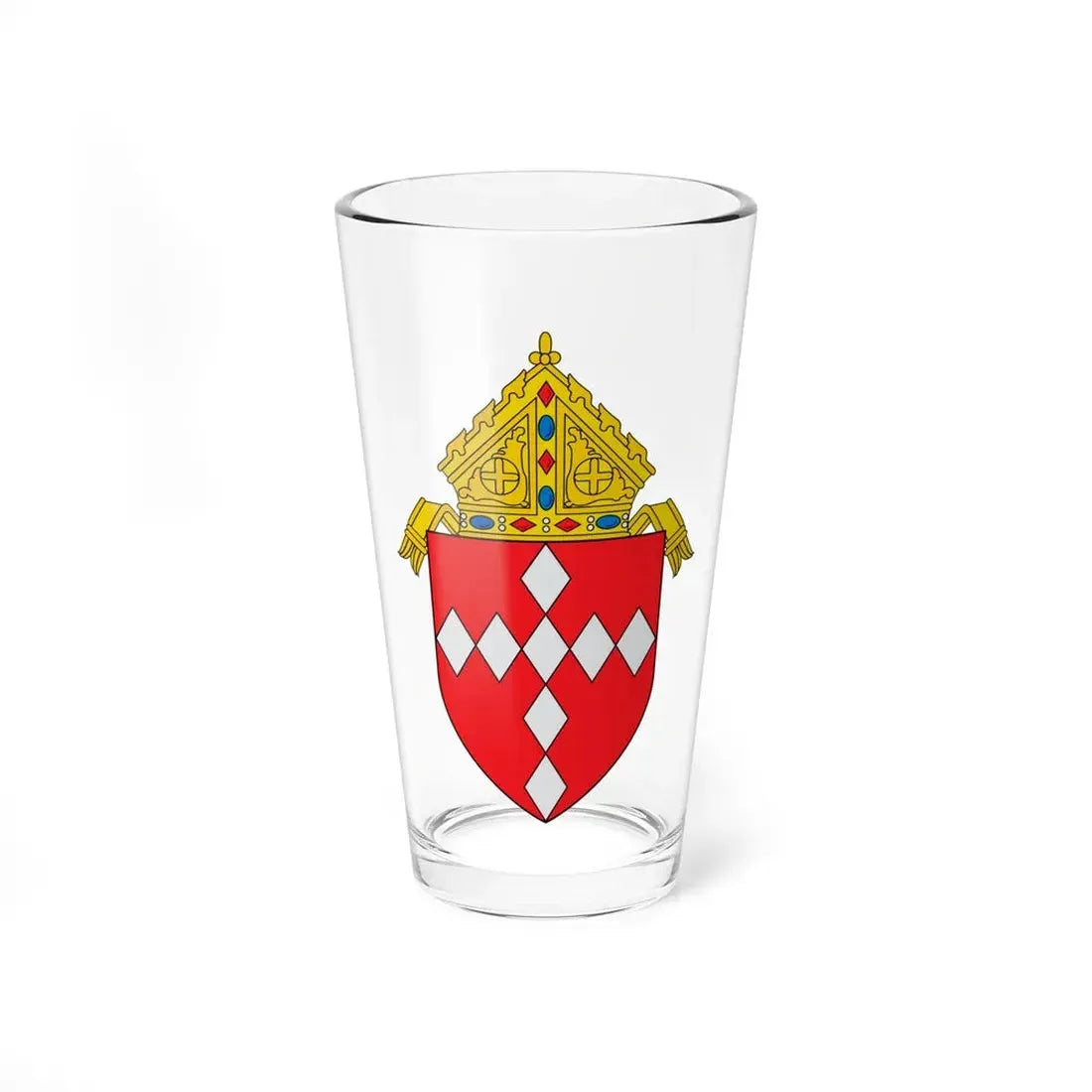Roman Catholic Diocese of Raleigh - Pint Glass 16oz 16oz - Go Mug Yourself